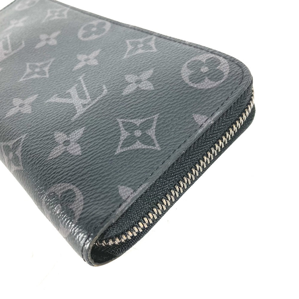 LOUIS VUITTON M62295 モノグラムエクリプス ジッピーウォレットヴェルティカル ラウンドファスナー 長財布 モノグラムエクリプスキャンバス メンズ ブラック