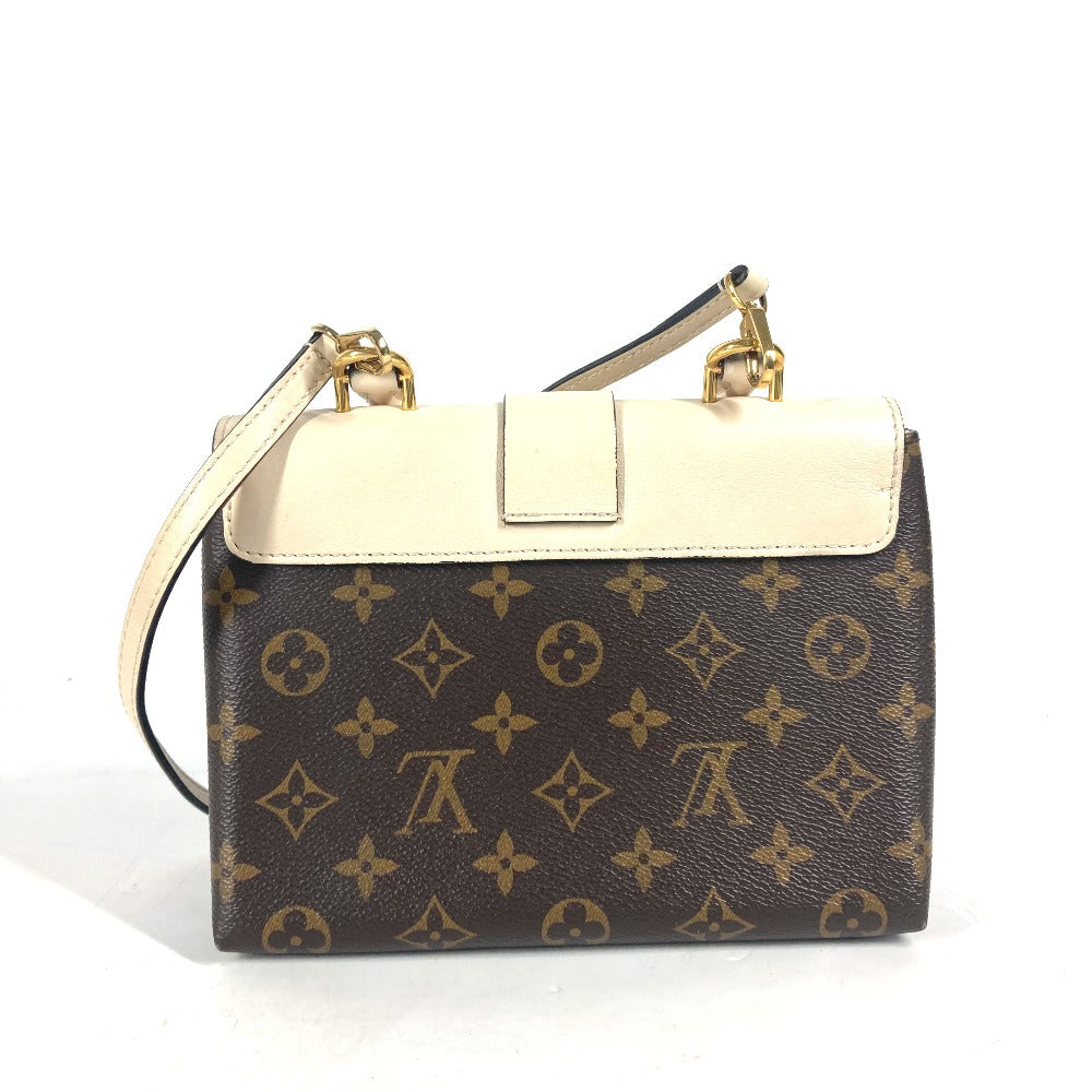 LOUIS VUITTON M44653 モノグラム ロッキー BB カバン 2WAYバッグ ショルダーバッグ ハンドバッグ モノグラムキャンバス レディース クレーム ホワイト