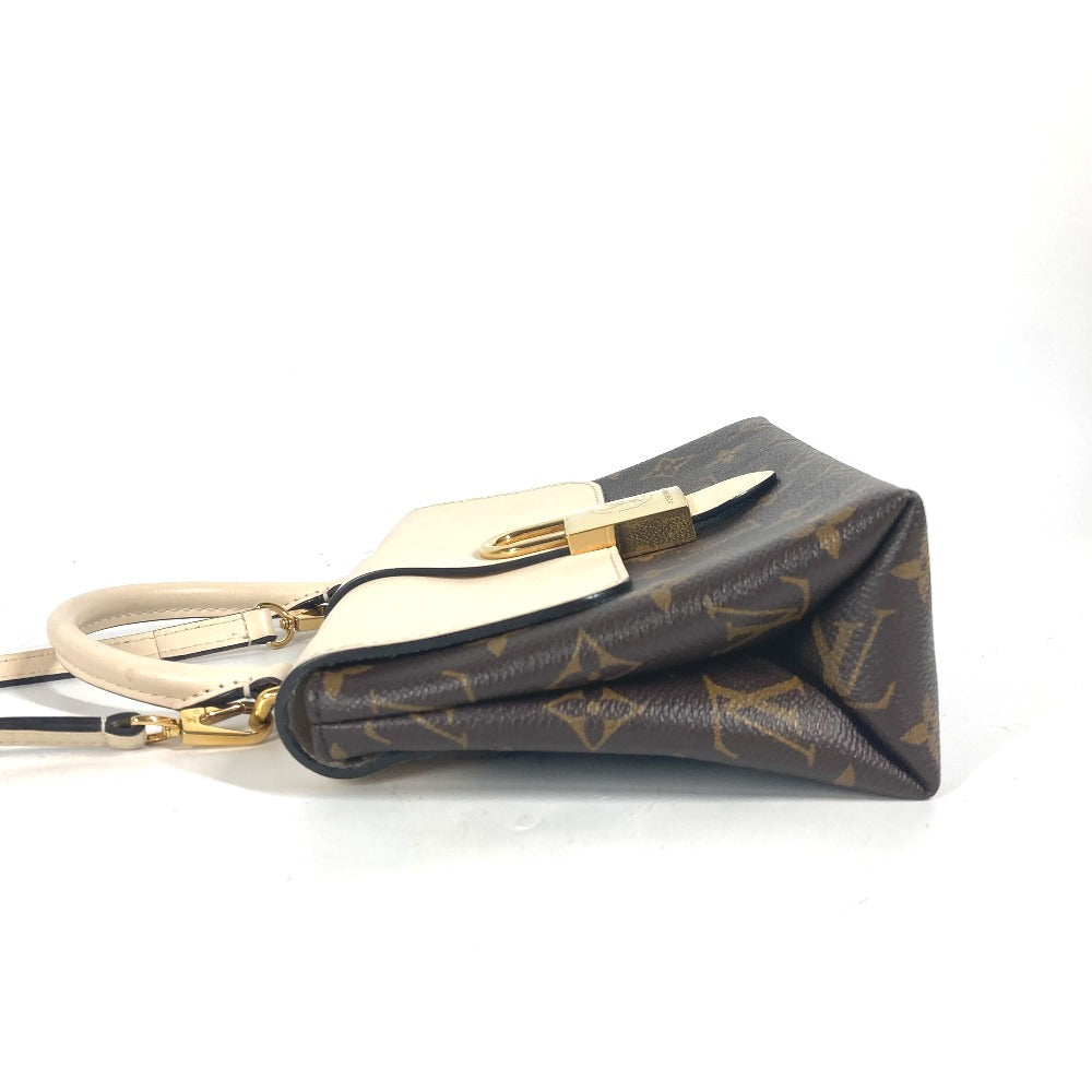 LOUIS VUITTON M44653 モノグラム ロッキー BB カバン 2WAYバッグ ショルダーバッグ ハンドバッグ モノグラムキャンバス レディース クレーム ホワイト