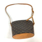 LOUIS VUITTON M51290 モノグラム ドルーオ 斜め掛け ポシェット カバン ショルダーバッグ モノグラムキャンバス レディース ブラウン