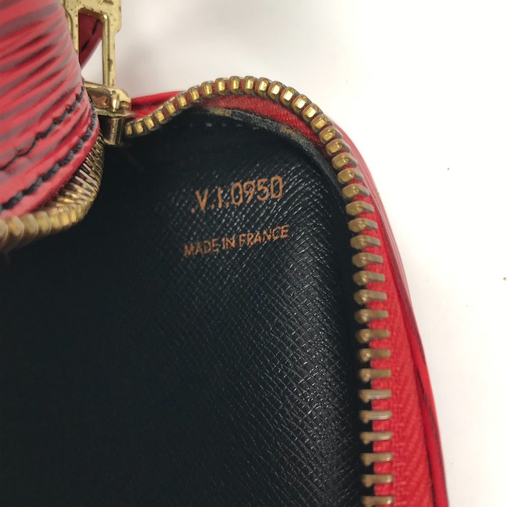 LOUIS VUITTON M52157 エピ ジョヌフィーユ 斜め掛け ポシェット カバン ショルダーバッグ エピレザー レディース カスティリアンレッド レッド