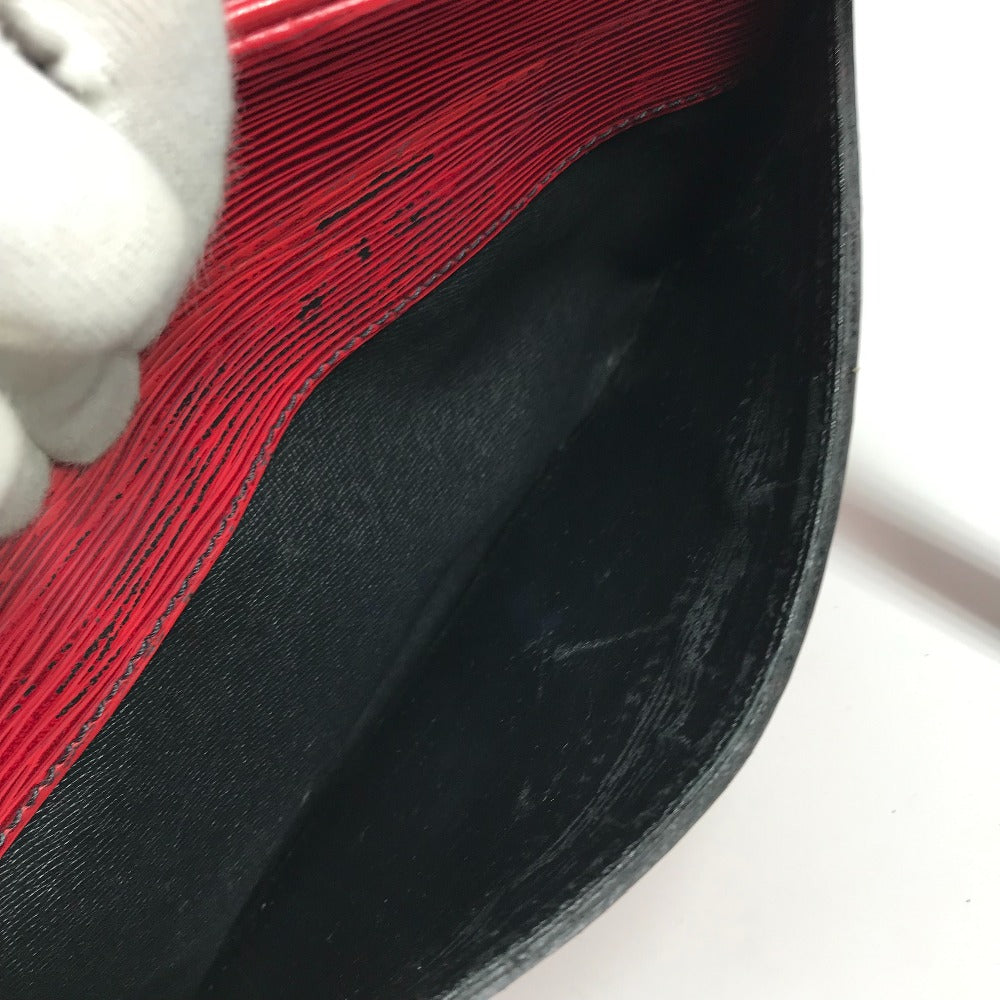 LOUIS VUITTON M52157 エピ ジョヌフィーユ 斜め掛け ポシェット カバン ショルダーバッグ エピレザー レディース カスティリアンレッド レッド