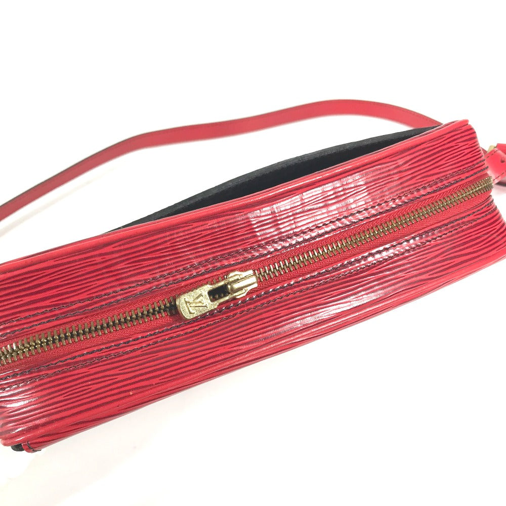 LOUIS VUITTON M52157 エピ ジョヌフィーユ 斜め掛け ポシェット カバン ショルダーバッグ エピレザー レディース カスティリアンレッド レッド