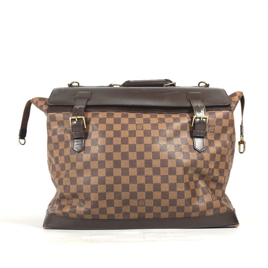 LOUIS VUITTON N41130 ダミエ ウエストエンドPM 斜め掛け トートバッグ ボストンバッグ ショルダーバッグ 2WAYバッグ ハンドバッグ ダミエキャンバス レディース エベヌ ブラウン