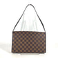 LOUIS VUITTON N51160 ダミエ トライベッカ・ロン フラップ 肩掛け カバン ショルダーバッグ ダミエキャンバス レディース エベヌ ブラウン
