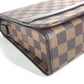 LOUIS VUITTON N51160 ダミエ トライベッカ・ロン フラップ 肩掛け カバン ショルダーバッグ ダミエキャンバス レディース エベヌ ブラウン