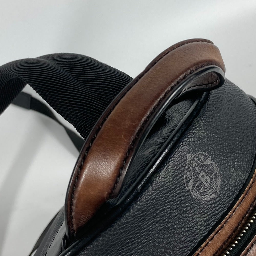 Berluti ロゴ カバン クロス ショルダーバッグ ボディバッグ PVC/レザー メンズ ブラック系