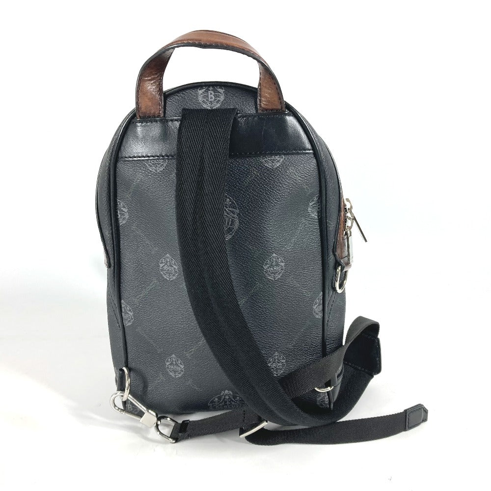 Berluti ロゴ カバン クロス ショルダーバッグ ボディバッグ PVC/レザー メンズ ブラック系
