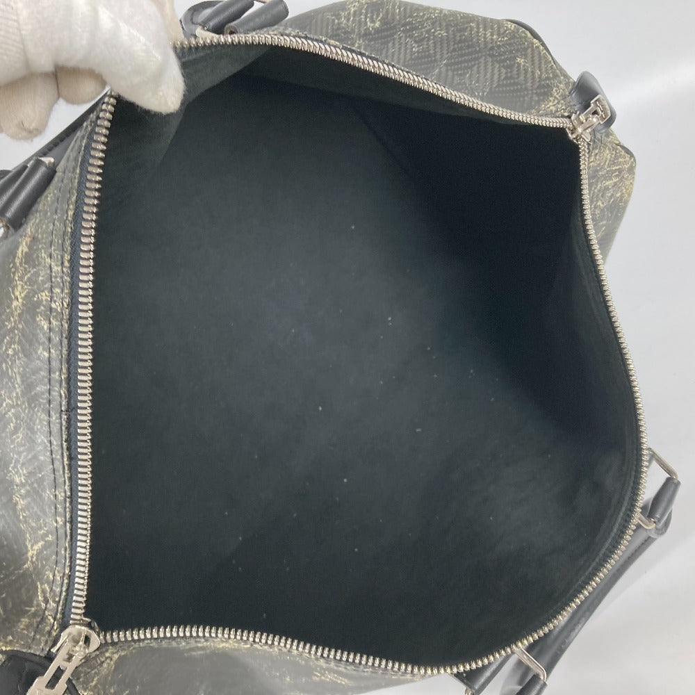 LOUIS VUITTON N41415 ダミエカーボン キーポル 45 カバン 旅行バッグ トラベルバッグ ボストンバッグ キャンバス メンズ ノワール ブラック