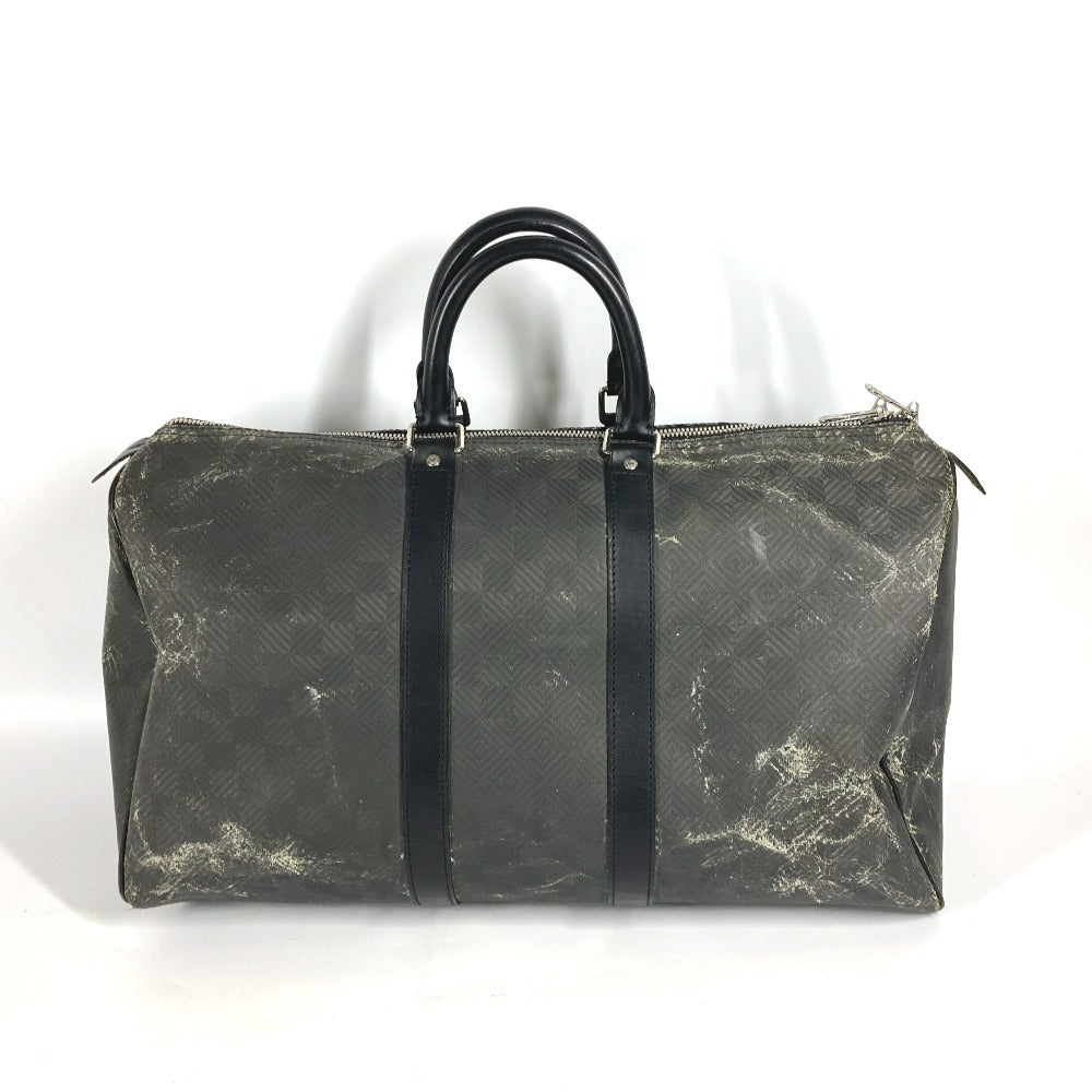 LOUIS VUITTON N41415 ダミエカーボン キーポル 45 カバン 旅行バッグ トラベルバッグ ボストンバッグ キャンバス メンズ ノワール ブラック