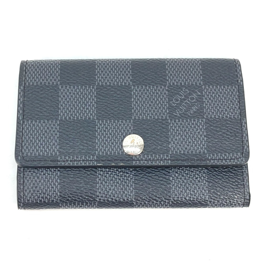 LOUIS VUITTON N62662 ダミエグラフィット ミュルティクレ 6 6連 鍵 キーケース ダミエグラフィットキャンバス メンズ ブラック