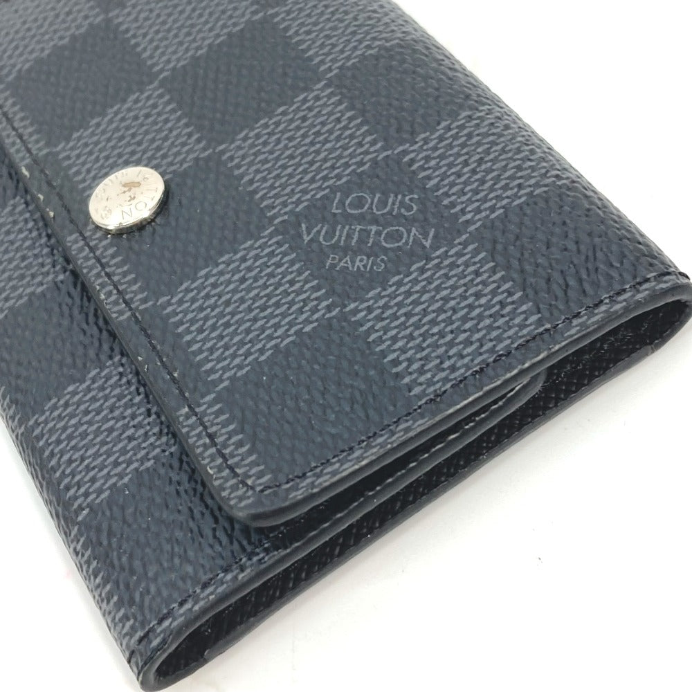 LOUIS VUITTON N62662 ダミエグラフィット ミュルティクレ 6 6連 鍵 キーケース ダミエグラフィットキャンバス メンズ ブラック