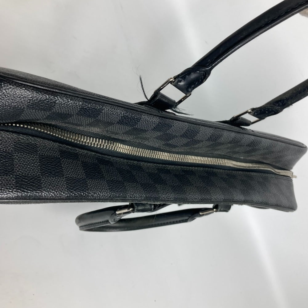 LOUIS VUITTON N41123 ダミエグラフィット ポルトドキュマン ヴォワヤージュGM PDV ハンドバッグ トートバッグ ビジネスバッグ ダミエグラフィットキャンバス メンズ ブラック