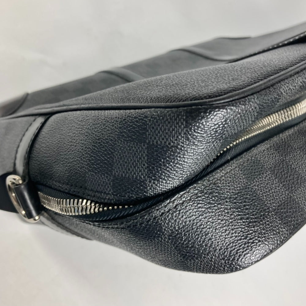 LOUIS VUITTON N41123 ダミエグラフィット ポルトドキュマン ヴォワヤージュGM PDV ハンドバッグ トートバッグ ビジネスバッグ ダミエグラフィットキャンバス メンズ ブラック