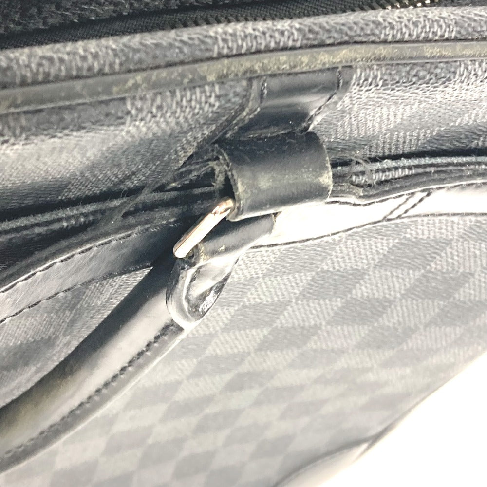 LOUIS VUITTON N41123 ダミエグラフィット ポルトドキュマン ヴォワヤージュGM PDV ハンドバッグ トートバッグ ビジネスバッグ ダミエグラフィットキャンバス メンズ ブラック
