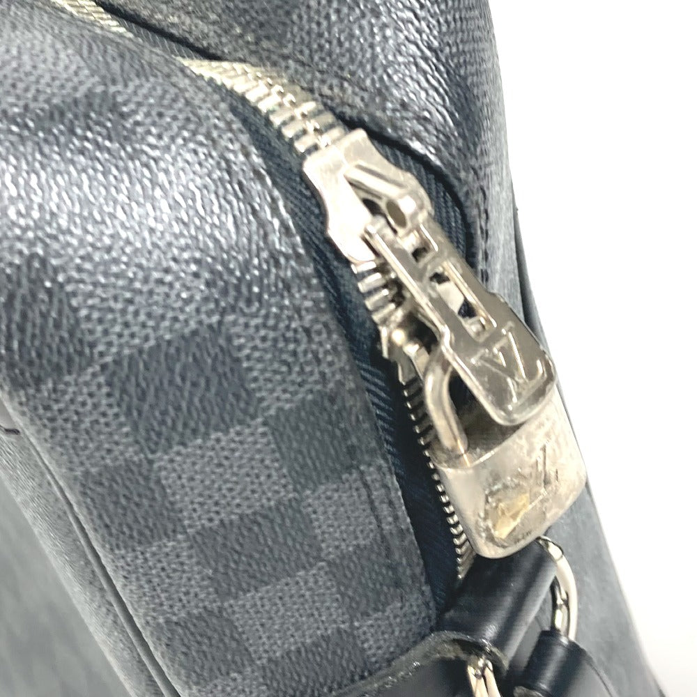 LOUIS VUITTON N41123 ダミエグラフィット ポルトドキュマン ヴォワヤージュGM PDV ハンドバッグ トートバッグ ビジネスバッグ ダミエグラフィットキャンバス メンズ ブラック