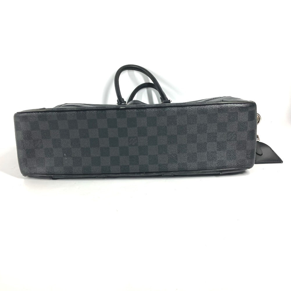 LOUIS VUITTON N41123 ダミエグラフィット ポルトドキュマン ヴォワヤージュGM PDV ハンドバッグ トートバッグ ビジネスバッグ ダミエグラフィットキャンバス メンズ ブラック
