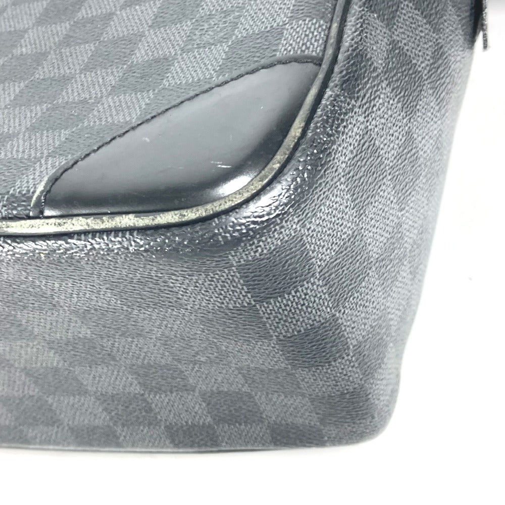 LOUIS VUITTON N41123 ダミエグラフィット ポルトドキュマン ヴォワヤージュGM PDV ハンドバッグ トートバッグ ビジネスバッグ ダミエグラフィットキャンバス メンズ ブラック