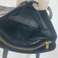 CELINE Vintage Macadam Handbag Shoulder Bag Tote Bag Leather Women's Black