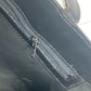 CELINE Vintage Macadam Handbag Shoulder Bag Tote Bag Leather Women's Black