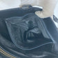 CELINE Vintage Macadam Handbag Shoulder Bag Tote Bag Leather Women's Black