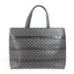 CELINE Vintage Macadam Handbag Shoulder Bag Tote Bag Leather Women's Black