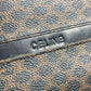 CELINE Vintage Macadam Handbag Shoulder Bag Tote Bag Leather Women's Black
