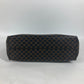CELINE Vintage Macadam Handbag Shoulder Bag Tote Bag Leather Women's Black