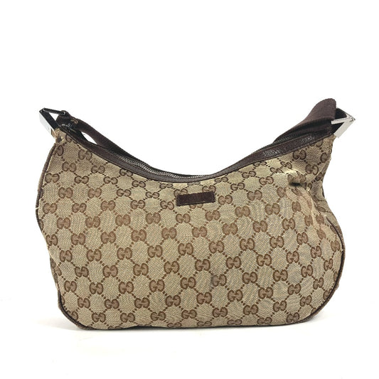 GUCCI 122790 GG カバン ポシェット 斜め掛け ショルダーバッグ GGキャンバス/レザー ユニセックス ベージュ