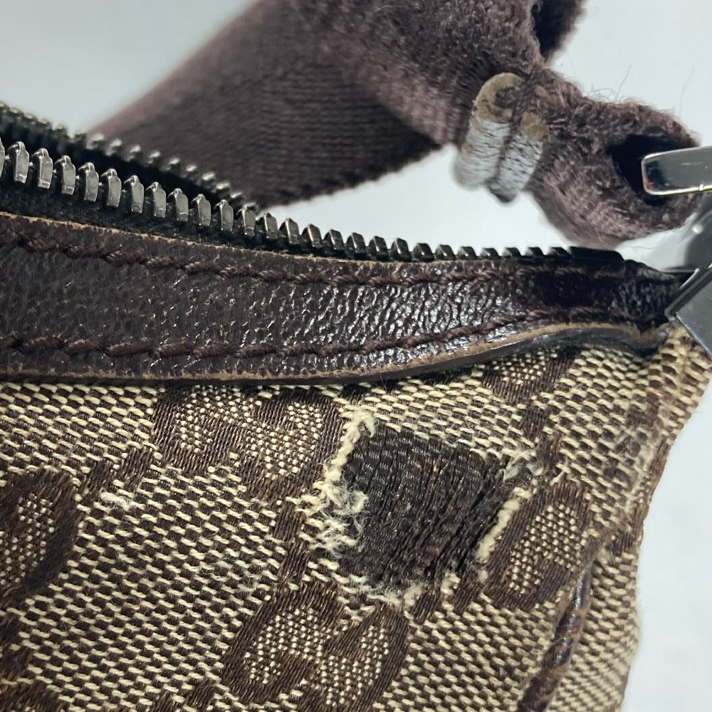 GUCCI 122790 GG カバン ポシェット 斜め掛け ショルダーバッグ GGキャンバス/レザー ユニセックス ベージュ