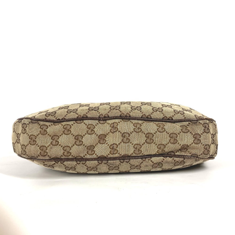 GUCCI 122790 GG カバン ポシェット 斜め掛け ショルダーバッグ GGキャンバス/レザー ユニセックス ベージュ