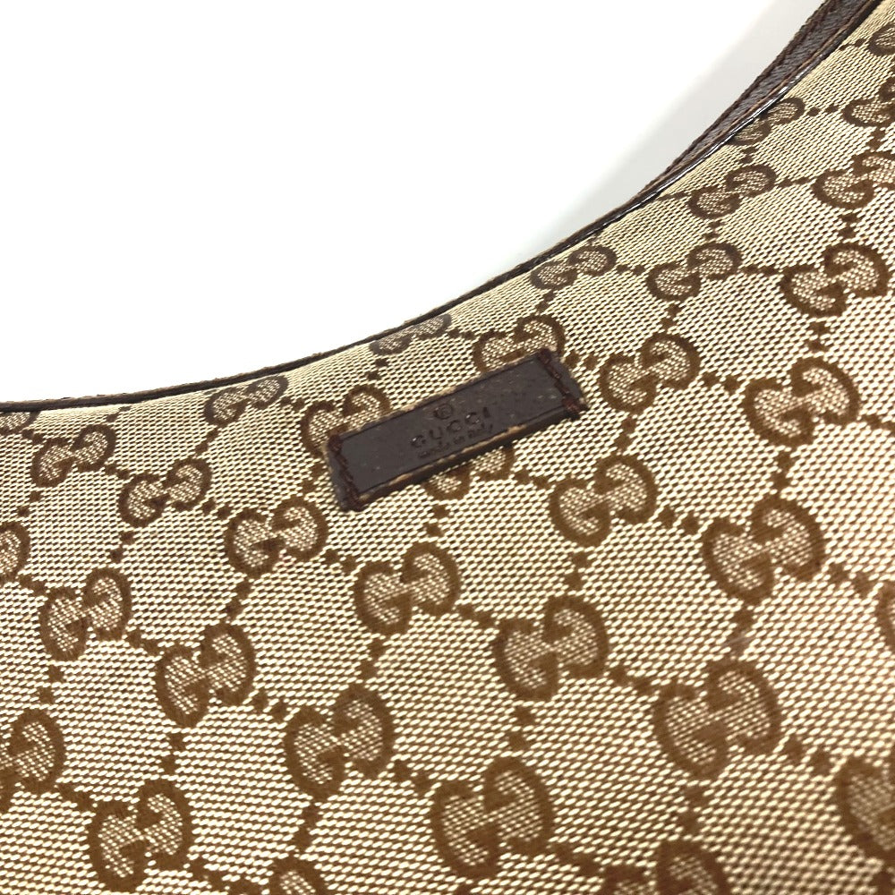 GUCCI 122790 GG カバン ポシェット 斜め掛け ショルダーバッグ GGキャンバス/レザー ユニセックス ベージュ