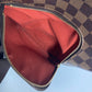 LOUIS VUITTON N41441 ダミエ オラフMM カバン ポシェット 斜め掛け ショルダーバッグ ダミエキャンバス レディース エベヌ ブラウン