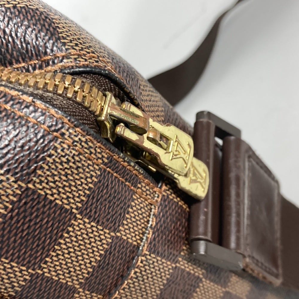 LOUIS VUITTON N41441 ダミエ オラフMM カバン ポシェット 斜め掛け ショルダーバッグ ダミエキャンバス レディース エベヌ ブラウン