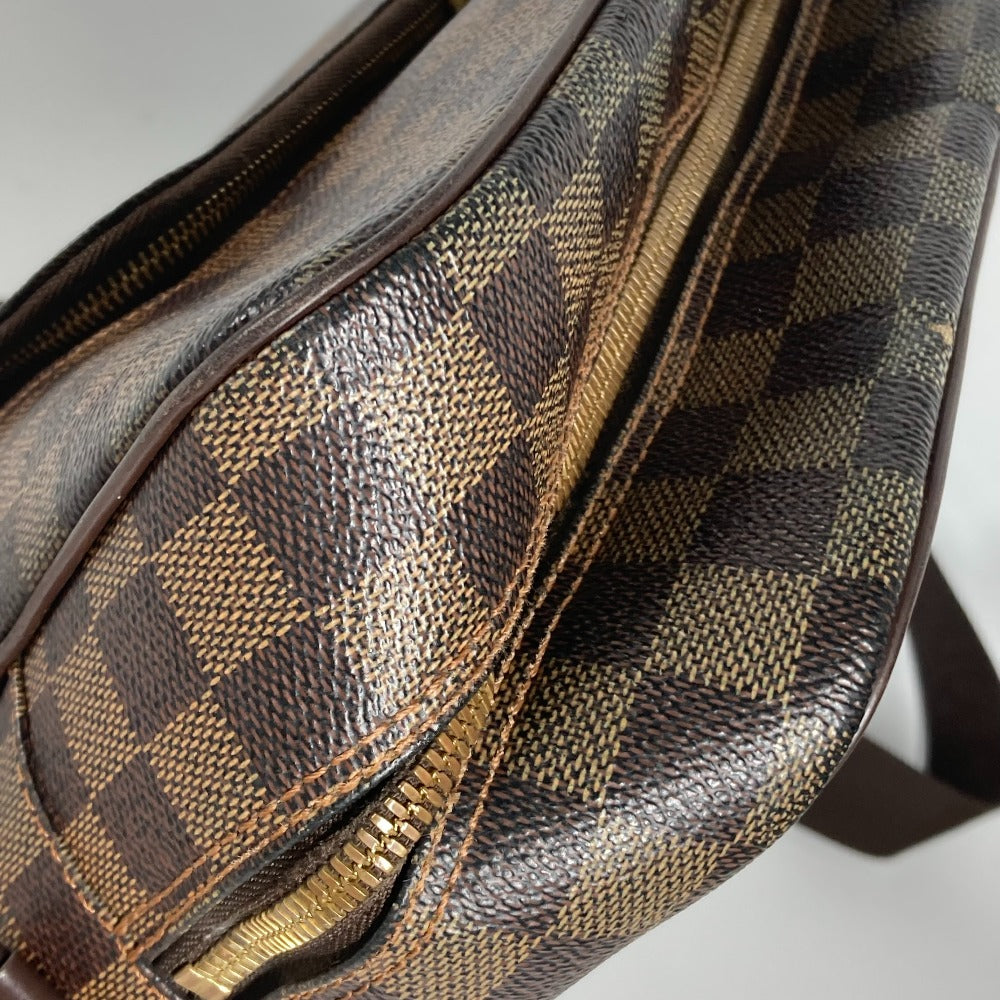 LOUIS VUITTON N41441 ダミエ オラフMM カバン ポシェット 斜め掛け ショルダーバッグ ダミエキャンバス レディース エベヌ ブラウン