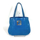 FENDI FFロゴ チェーン ハンドバッグ カバン 肩掛け ショルダーバッグ レザー レディース ブルー