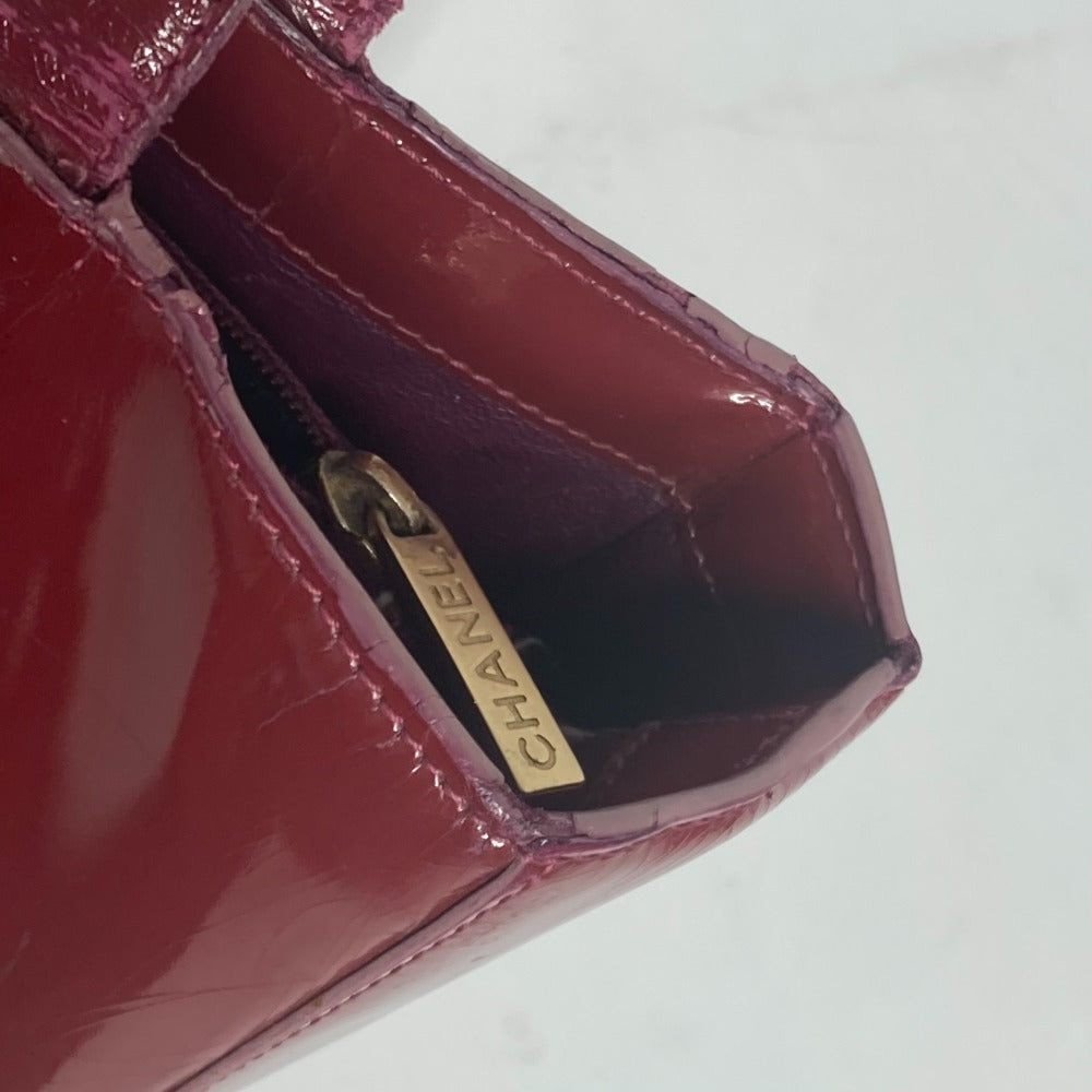CHANEL カバン CC ココマーク カバン 肩掛け ショルダーバッグ エナメル レディース レッド - brandshop-reference