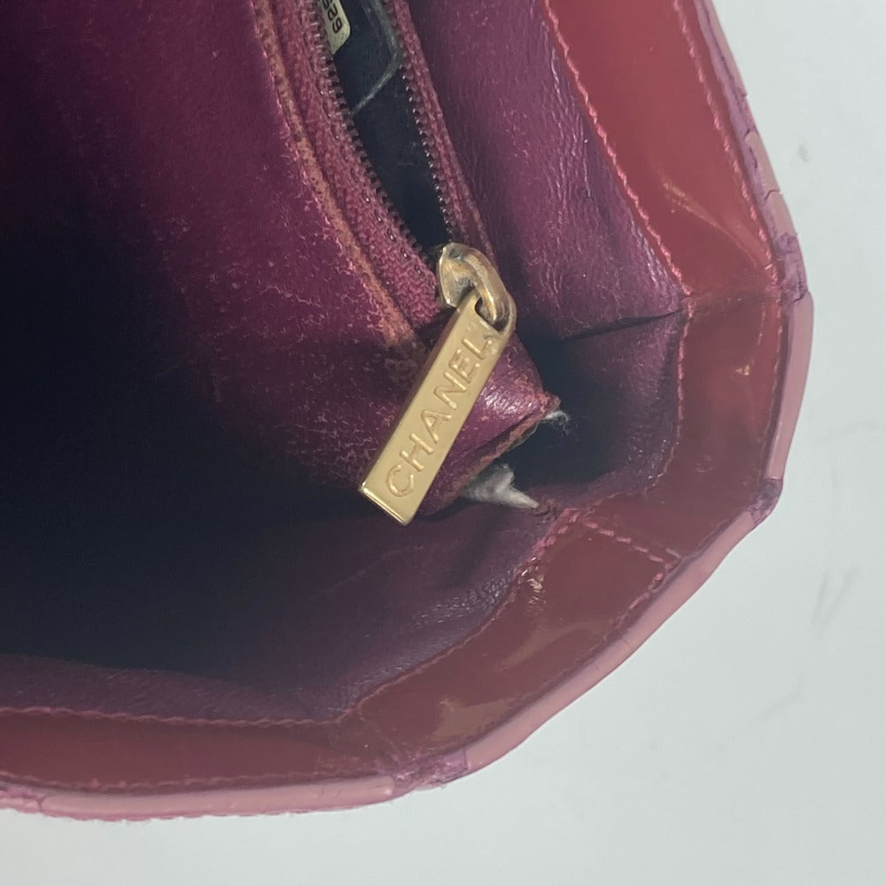 CHANEL カバン CC ココマーク カバン 肩掛け ショルダーバッグ エナメル レディース レッド - brandshop-reference