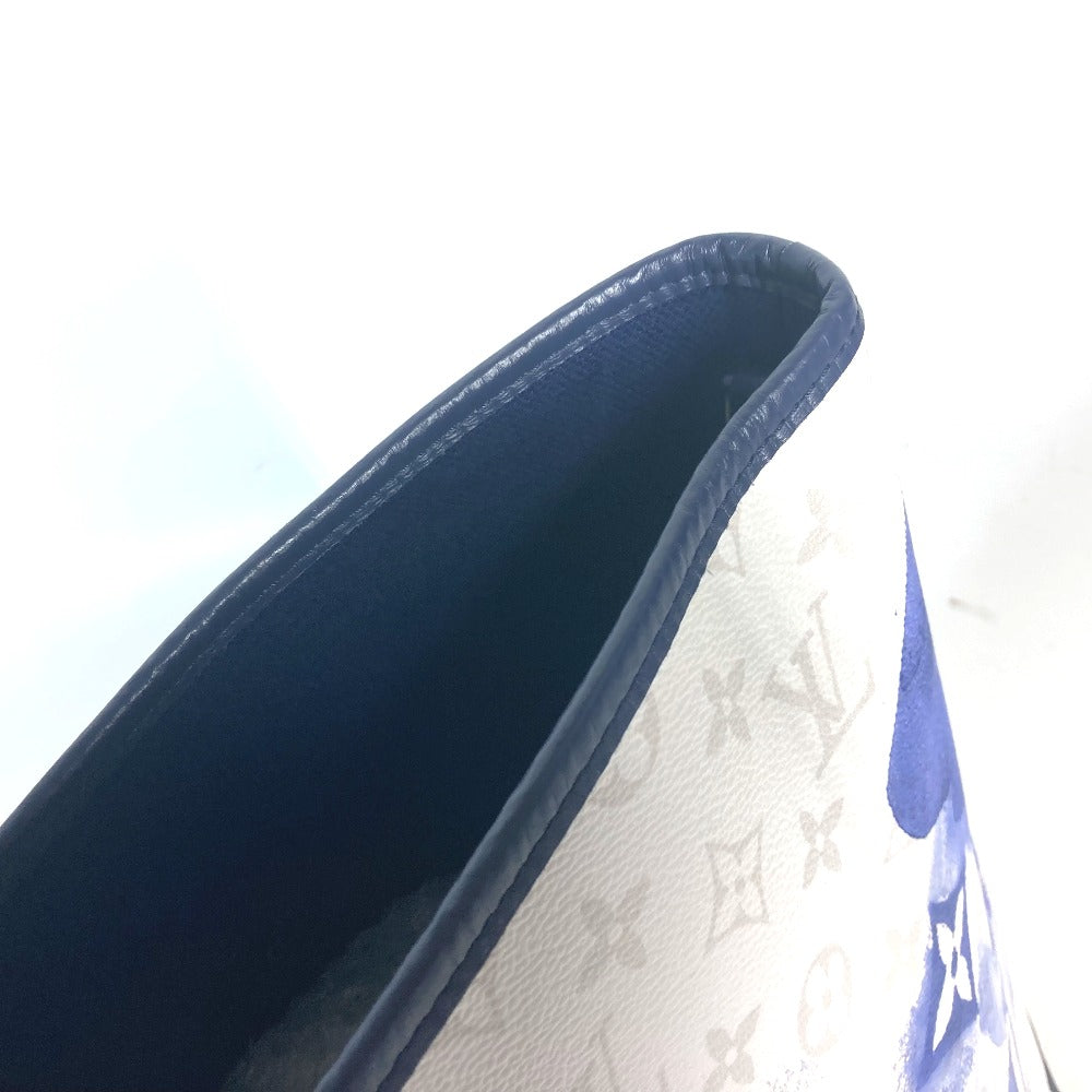 LOUIS VUITTON M45755 モノグラムウィークエンド トート GM トートバッグ カバン 肩掛け ショルダーバッグ モノグラムキャンバス メンズ ブルー - brandshop-reference