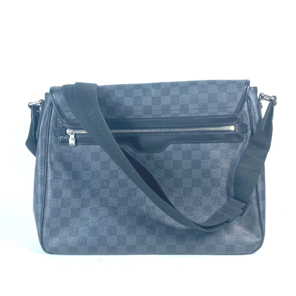 LOUIS VUITTON N58033 ダミエグラフィット ダニエルGM　 フラップ カバン メッセンジャーバッグ 斜め掛け バッグ ショルダーバッグ ダミエグラフィットキャンバス メンズ ブラック - brandshop-reference