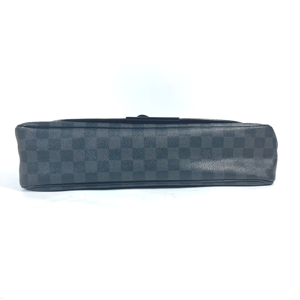 LOUIS VUITTON N58033 ダミエグラフィット ダニエルGM　 フラップ カバン メッセンジャーバッグ 斜め掛け バッグ ショルダーバッグ ダミエグラフィットキャンバス メンズ ブラック - brandshop-reference