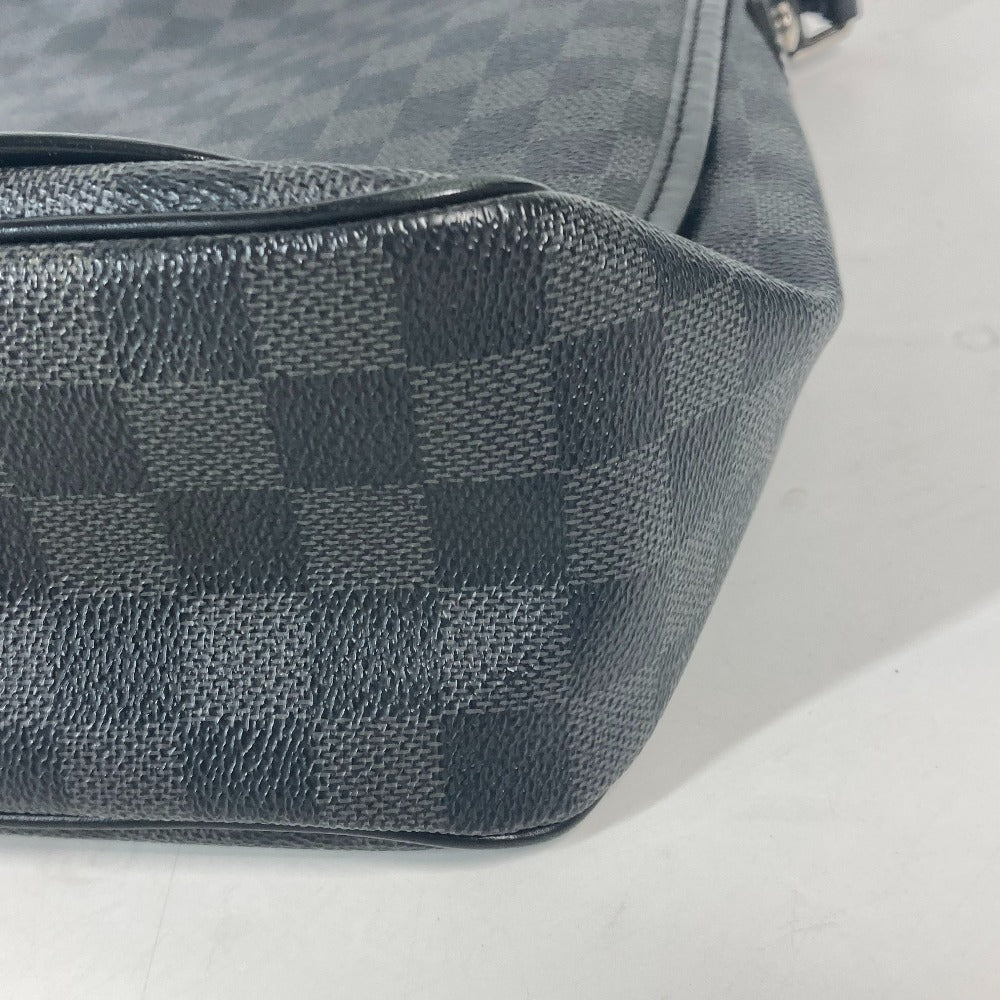 LOUIS VUITTON N58033 ダミエグラフィット ダニエルGM　 フラップ カバン メッセンジャーバッグ 斜め掛け バッグ ショルダーバッグ ダミエグラフィットキャンバス メンズ ブラック - brandshop-reference