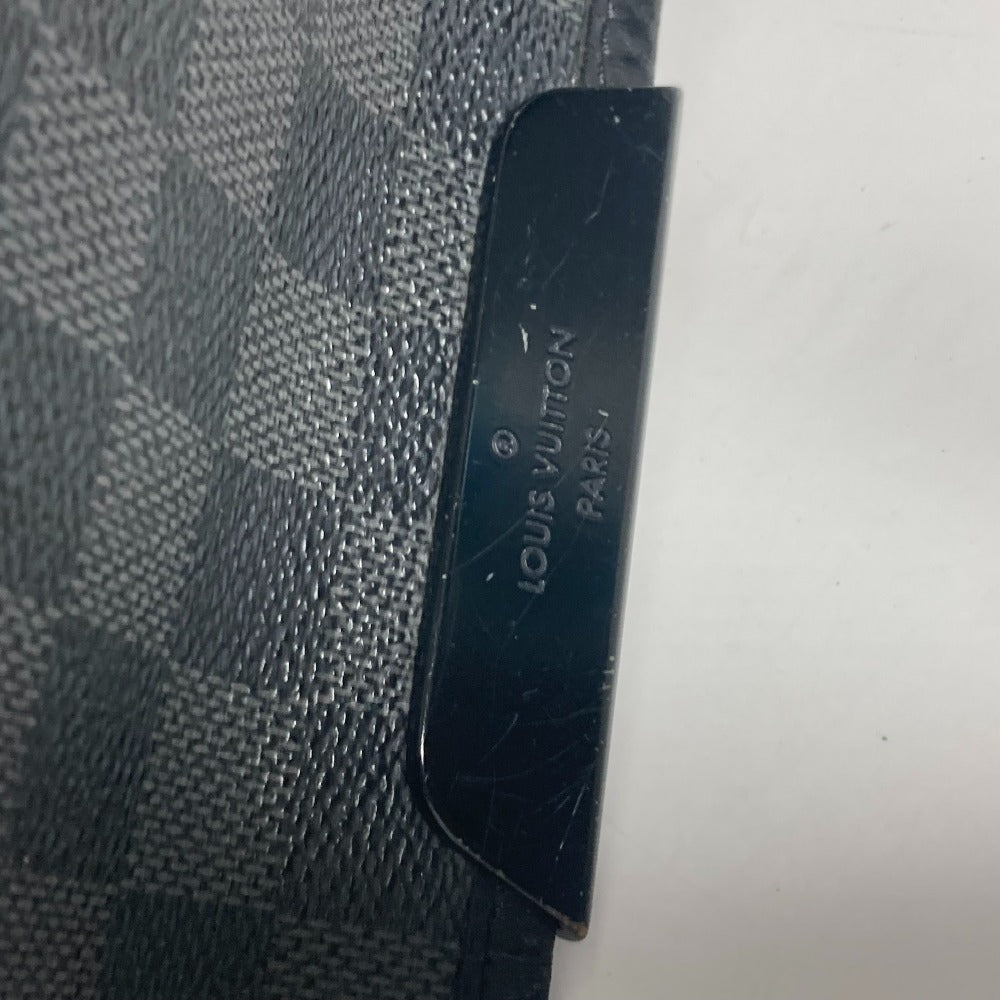 LOUIS VUITTON N41272 ダミエグラフィット ディストリクスMM カバン フラップ メッセンジャーバッグ 斜め掛け ショルダーバッグ ダミエグラフィットキャンバス メンズ ブラック
