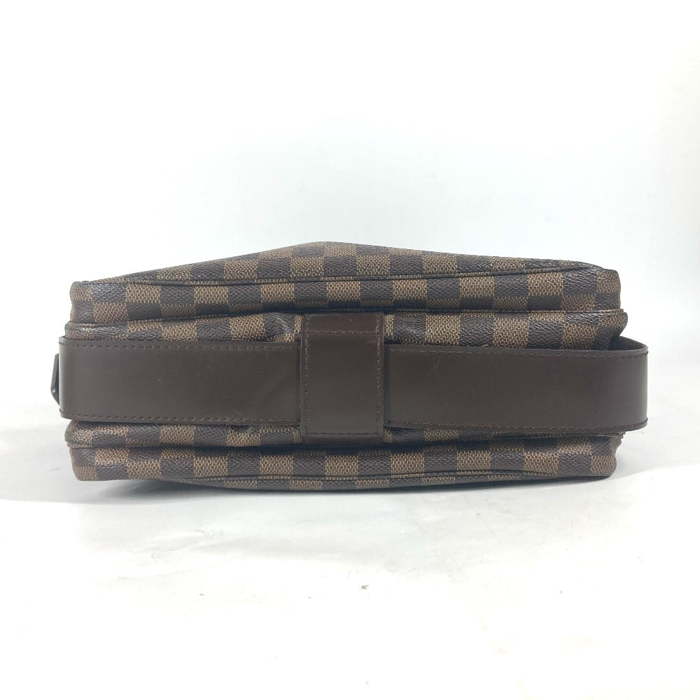 LOUIS VUITTON N45255 ダミエ ナヴィグリオ 斜め掛け カバン ショルダーバッグ ダミエキャンバス レディース エベヌ ブラウン