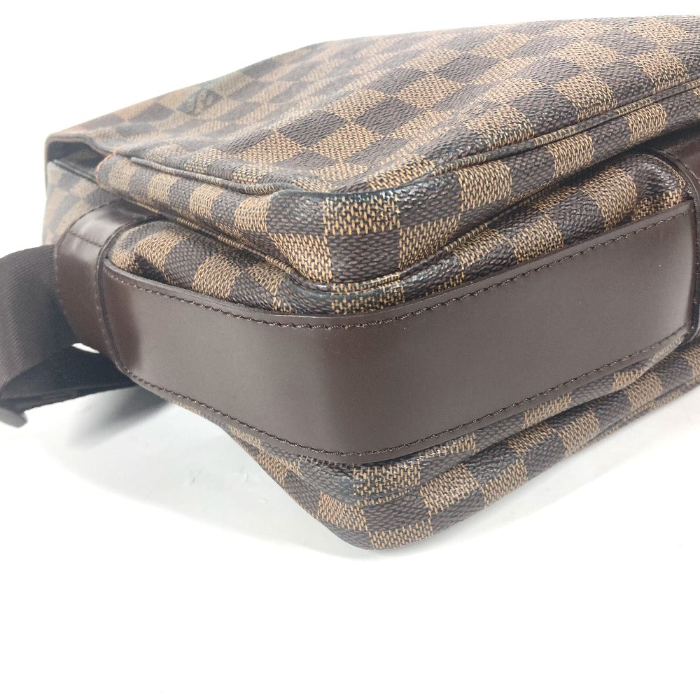 LOUIS VUITTON N45255 ダミエ ナヴィグリオ 斜め掛け カバン ショルダーバッグ ダミエキャンバス レディース エベヌ ブラウン