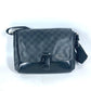 LOUIS VUITTON N41457 ダミエグラフィット メッセンジャーPM カバン バッグ メッセンジャーバッグ 斜め掛け フラップ ショルダーバッグ ダミエグラフィットキャンバス メンズ ブラック