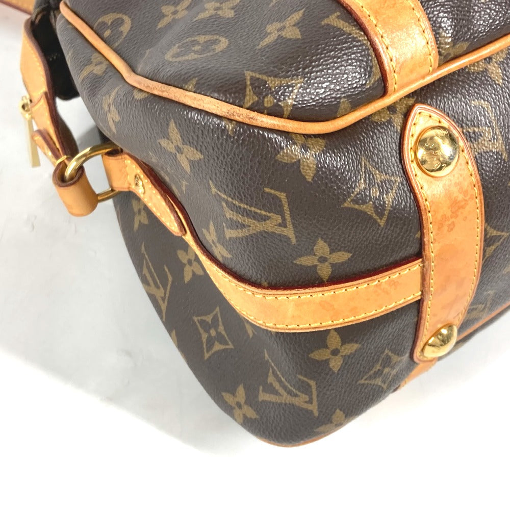 LOUIS VUITTON M51188 モノグラム ストレーザGM 肩掛け 肩かけ カバン バッグ ショルダーバッグ モノグラムキャンバス レディース ブラウン