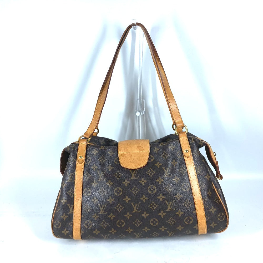 LOUIS VUITTON M51188 モノグラム ストレーザGM 肩掛け 肩かけ カバン バッグ ショルダーバッグ モノグラムキャンバス レディース ブラウン