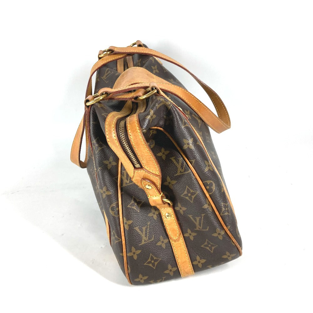 LOUIS VUITTON M51188 モノグラム ストレーザGM 肩掛け 肩かけ カバン バッグ ショルダーバッグ モノグラムキャンバス レディース ブラウン