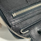 HERMES ラウンドファスナー システム手帳 ステーショナリー 手帳カバー レザー ユニセックス ブラック